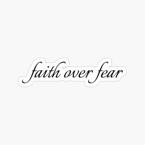 Faith Over Fear Tattoo Stencil, Faith Over Fear Tattoo Men, Faith Over Fear Tattoo Ideas, Faith Tatto, Fear God Tattoo Men, Have Faith Tattoo, Christian Tats, Faith Over Fear Tattoo, Faith Tattoo Designs