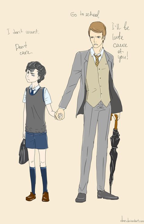 Little Sherlock with Mycroft by Dver Sherlock And Mycroft, Holmes Brothers, Sherlock Art, Mycroft Holmes, Sherlock Holmes Benedict Cumberbatch, Sherlock Holmes Bbc, Sherlock Fanart, Sherlock Fandom, Sherlock John