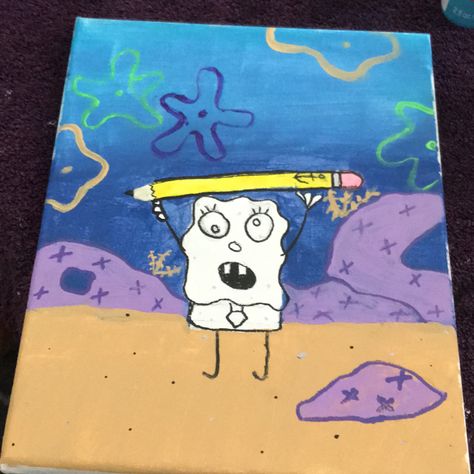 Blob Character, Doodle Bob, Silly Drawings, Easy Canvas, Easy Canvas Art, Painting Inspo, Painted Rocks, Doodles, Snoopy