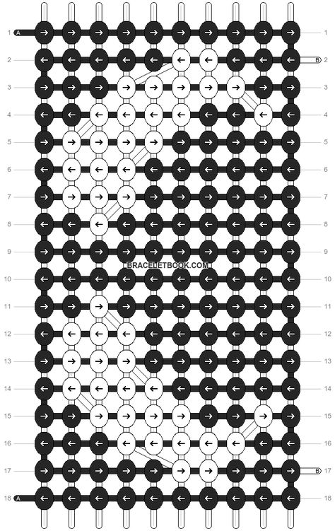 Alpha pattern #151679 | BraceletBook Venom Alpha Pattern, Spiderman Alpha Pattern, Spiderman Bracelet Pattern, Spider Man Bracelet Pattern, Carnage Symbiote, Alpha Bracelet, Bracelet Book, Diy Bracelets With String, String Bracelet Patterns