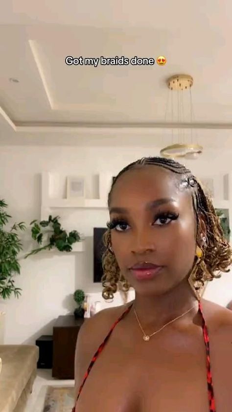 Short Fulani Braids, Fulani Braids With Curls, Cornrows Natural Hair, Jack Martin, Cornrows Braids For Black Women, Bob Braids Hairstyles, Short Box Braids Hairstyles, Braided Hairstyles For Black Women Cornrows, Big Box Braids Hairstyles