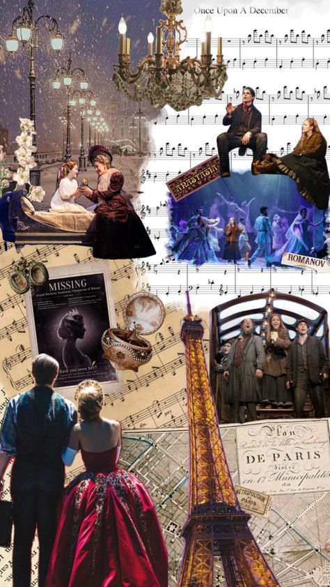 Anastasia Broadway Wallpaper, Musical Theatre Collage, Anastasia Musical Wallpaper, Anastasia Musical Aesthetic, Anastasia Wallpaper Iphone, Musical Theater Wallpaper, Anastasia Wallpaper, Theater Wallpaper, Anastasia The Musical