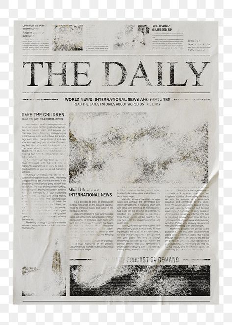 Newspaper Png, Newspaper Textures, Blank Newspaper, Newspaper Background, Newspaper Paper, Newspaper Layout, Vintage Newspaper, Newspaper Design, Overlays Picsart