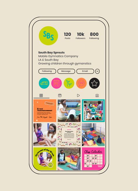 The social media templates created for South Bay Sprouts Campaign Instagram Design, Social Media Design Portfolio, Social Media Graphic Design Inspiration, Social Media App Design, Social Media Feed Design, Social Media Templates Design, Social Media Portfolio, Social Media Theme, Social Media Campaign Design