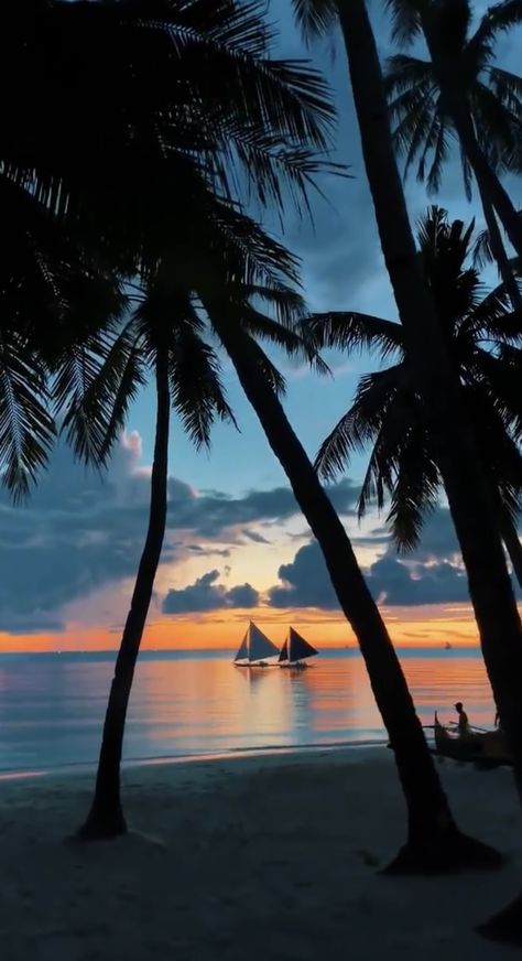 Boracay Aesthetic, Philippines Wallpaper, Boracay Sunset, Philippines Aesthetic, Philippines Boracay, Philippines Destinations, Dreamy Sunset, Boracay Philippines, Island Wallpaper