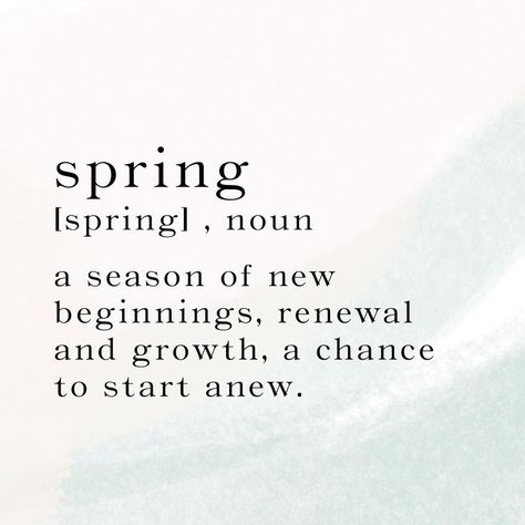 Happy 1st day of Spring! Spring represents renewal, rebirth, change, and blooming. Let Spring inspire us to renew and refresh our mindsets, and sharpen our focus. Even though today was colder, that did not stop Winter from changing to Spring. Things may not always be perfect but that shouldn’t stop us. If Spring can cause things to renew, refresh, and focus on the process of blooming, why can’t we? May our Spring be filled with flourishing in every aspect of life, progress, clarity, an... 1st Day Of Spring, 1st Day, Spring Inspiration, Spring Time, Let It Be, Quotes