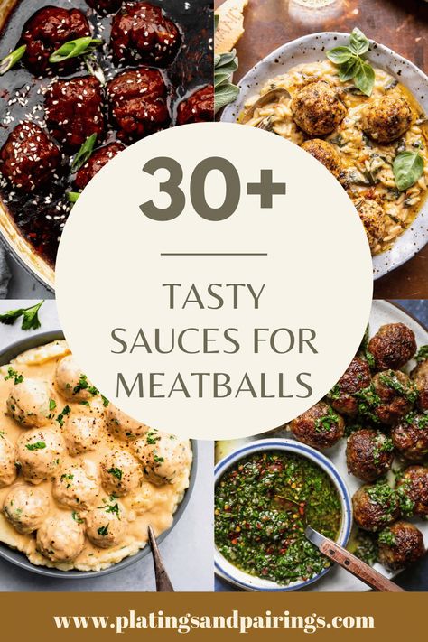 Sauce For Pasta And Meatballs, Awesome Sauce Meatballs, Chicken Meatball Dipping Sauce, Ikea Meatballs Recipe Sauces, Turkey Meatball Dipping Sauce, Meat Ball Sauce Recipe Easy, Creamy Sauce For Meatballs, Meatballs No Tomato Sauce, Ikea Chicken Meatballs Recipe