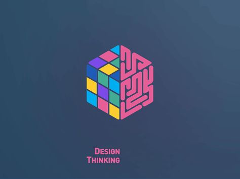 Design Thinking is free design course by TBC Bank for students, to give them working experience with social media. Think Logo Design, Think Logo, Toy Logo, Design Thinking Tools, Design Thinking Workshop, Ideation Process, Cube Logo, Idea Logo, Toys Logo