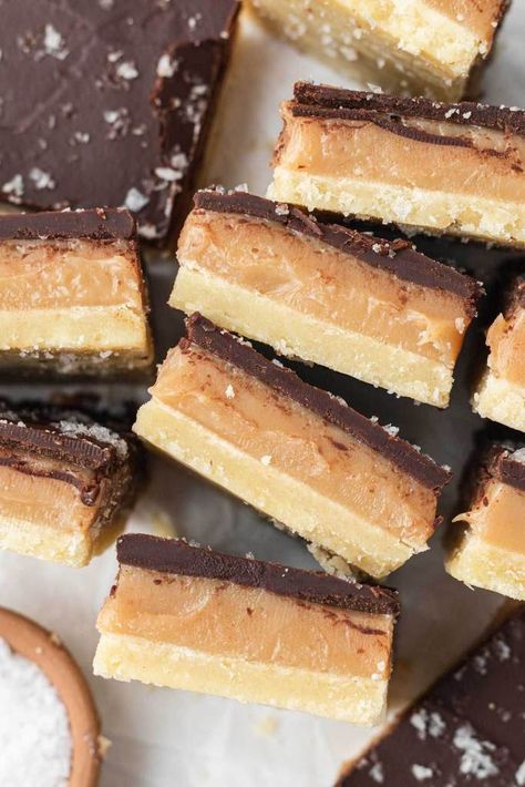 Million Dollar Bars Recipe, Caramel Shortbread Bars, Millionaire Shortbread Bars, Chocolate Ganache Topping, Millionaire Shortbread Recipe, Homemade Lemon Bars, Cookies 2023, Millionaire Bars, Live Well Bake Often