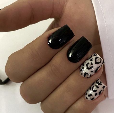 Cheetah Print Nails, Manicure Nail Designs, Punk Nails, Leopard Print Nails, Shoe Nails, Glitter Gel Nails, Leopard Nails, Animal Nails, Classy Nails