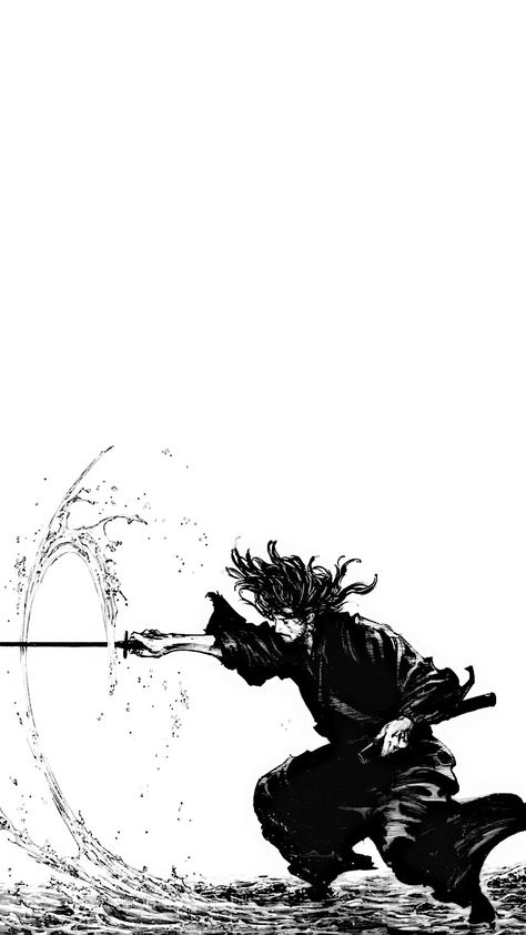 Vagabond Wallpaper, Miyamoto Musashi Art, Real Motivation, Ichigo Kurosaki Wallpaper, Guerriero Samurai, Takehiko Inoue, Doflamingo Wallpaper, Japanese Art Samurai, Vagabond Manga