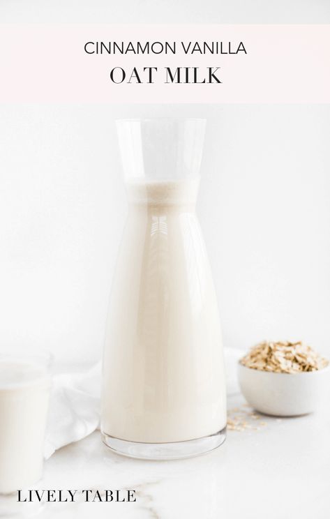 Trend Alert: Oat Milk & How to Make Oat Milk Make Oat Milk, Almond Cow, Oat Milk Recipe, How To Make Oats, Plant Milk, Nutrition Sportive, Sport Nutrition, Vegan Milk, Glutenfree Dairyfree