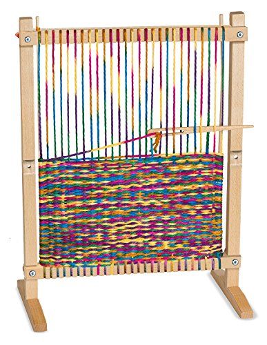 Amazon.com: Melissa & Doug Multi-Craft Weaving Loom: Toys & Games Weaving Kit, Weaving Looms, Melissa And Doug, Melissa & Doug, Rag Rugs, Weaving Loom, Weaving Projects, Loom Weaving, Loom Knitting