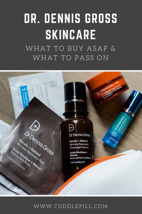 Dr. Dennis Gross Skincare Review, Dr. Dennis Gross Skincare, Best Dennis Gross Products Curling Thick Hair, Facial Skin Care Products, Eye Shadow Application, Beauty And Skin Care, Dennis Gross, Facial Products, Dr Dennis Gross, Cheap Skin Care Products, Makeup Hacks Tutorials