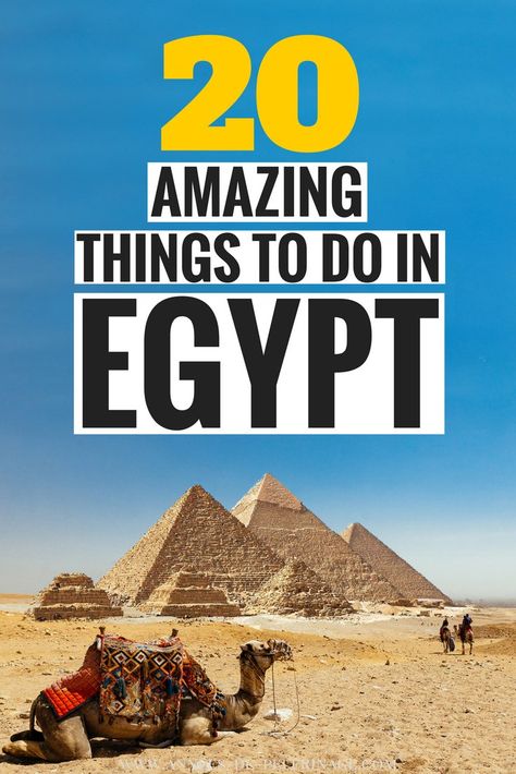 the 20 best places to visit in Egypt. This is a massive list of the best things to do in Egypt with all the top landmarks and points of interest. From ancient Pharaonic times to the things to do in modern Egypt, this Egypt travel guide covers it all. When is the best time to visit Egypt and is it really safe to visit Egypt? Click to find out more and see more beautiful Egypt photography. #Egypt #travel #travelguide Things To Do In Egypt, Egypt Photography, Modern Egypt, Africa Travel Guide, Visit Africa, Egypt Tours, Africa Destinations, Visit Egypt, Egypt Travel