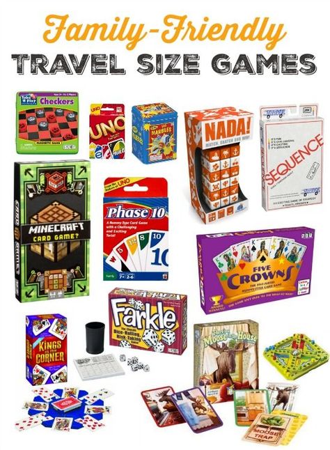 Travel with kids :: Our favorite travel board games and card games Travel Board Games, Camper Traveling, 252 Basics, Camper Gifts, Disney Board Games, Rv Accessories, Family Board Games, Kids Travel, Travel Cards