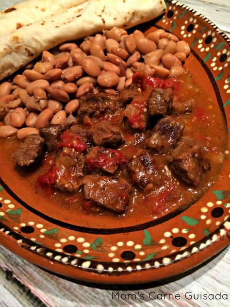 Mom's Carne Guisada Carne Guisada, Mexican Cooking, Hispanic Food, Tex Mex Recipes, My Nephew, Latin Food, Mexican Food Recipes Authentic, Beef Dishes, Mexican Dishes