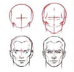 How To Draw A Face 25 Ways | Drawing Made Easy Ceramic Faces, Male Face Drawing, Face Parts, Draw Human, 얼굴 드로잉, Drawing Tutorial Face, Drawing People Faces, Face Drawing Reference, Drawing Heads