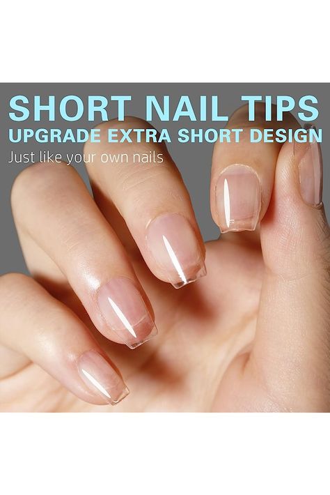 Short Coffin Nail Tips, BettyCora Coffin Soft Gel x Nail Tips Short Pre-etched Nail Tips 300Pcs 15Sizes Clear Full Cover Short False Nails for Extensions, Extra Short Coffin Short Coffin Nails, Gel Tips, Nail Tutorials, False Nails, Coffin Nails, Nail Tips, Beauty And Personal Care, Nails