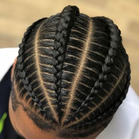 35 Best Cornrow Hairstyles For Men (2021 Braid Styles) Cornrows Men, Cornrow Styles For Men, Cornrow Braids Men, Hair Twists Black, Braid Styles For Men, Boy Braids Hairstyles, Cornrow Hairstyles For Men, Braids For Boys, Cornrow Braids