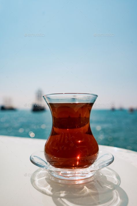 Delicious Tea with view to the sea. by arthurhidden. Fresh Tea in a beautiful location with sea views #Sponsored #view, #sea, #Delicious, #Tea Two Cups Of Tea, Fresh Tea, Cups Of Tea, Sea Side, Sea View, Tea Room, Tea Time, The Sea, Tea Cups