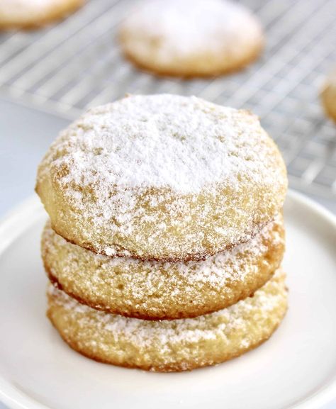 Almond Flour Cream Cheese Cookies, Keto Cream Cheese Cookies, Cream Cheese Cookie Recipe, Sour Cream Cookies, Keto Cream Cheese, The Perfect Cookie, Keto Cream, Cheese Cookies, Cream Cheese Cookies