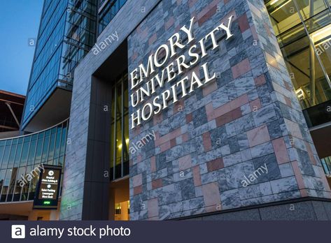 Emory University Hospital in Atlanta, Georgia. (USA) Stock Photo Emory University Aesthetic, Emory College, Doctor Photoshoot, Vision Board Assignment, Usa Hospital, Future University, Emory University, College Vision Board, Vision 2024