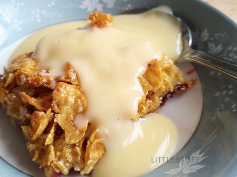 Cornflake Tart Cornflake Tart Recipe, School Puddings, Cornflake Tart, School Dinner Recipes, Cornflake Cake, Dinner Pies, School Dinner, Sweet Bakes, School Dinners