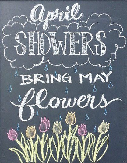 April showers April Showers Chalkboard Art, April Chalkboard Ideas, April Chalkboard Art, Dry Erase Board Drawings, Chalkboard Messages, Flowers Chalkboard, Spring Chalkboard Art, April Ideas, Spring Chalkboard