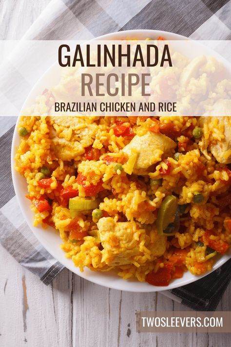 Bring the vibrant flavors of Brazil to your table with this delicious Galinhada recipe! This one-pot chicken and rice dish is infused with aromatic spices and fresh herbs, making it a comforting and flavorful meal perfect for any occasion. Galinhada Recipe, Braised Beef Recipes, Brazilian Chicken, Chicken And Rice Dishes, Brazilian Dishes, South American Recipes, Food Aesthetics, Rice Dish, Lebanese Recipes