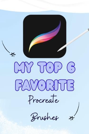 My top 6 favorite procreate brushes w/apple drawing demo! Easy Procreate Art, Qr Code Ibispaint, Patterns Procreate, Apple Pencil Drawing, Brush Procreate Free, Outline Procreate, Procreate Lineart Brushes, Hair Brushes Procreate, Apple Pencil Art