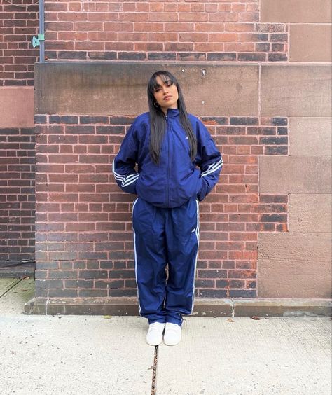 90s Tracksuit Outfit, Adidas Tracksuit Outfit, Nylon Tracksuit, 90s Tracksuit, Swishy Pants, Vintage Tracksuit, Shell Suit, Tracksuit Outfit, Adidas Tracksuit