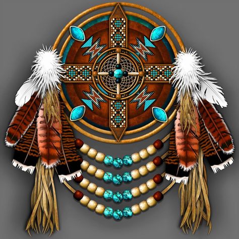 Native American Ornaments, Native American Dream Catcher, Native Dreamcatcher, Native American Background Wallpapers, Traditional Dream Catcher, Authentic Native American Dream Catchers, Native American Thunderbird Art, Indian Tattoo Design, Indian Dream Catcher