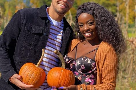 'Love Island' Winners Justine and Caleb Reunite and They’re Just The Cutest - Essence Love Island Season 2, Sweet Captions, Tattoos For Dad Memorial, Fall Dates, Dad Tattoos, In Memory Of Dad, Las Vegas Hotels, Love Island, Cute Pumpkin