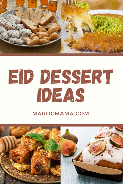 Sweet Treat Ideas, Eid Dessert Recipes, Kunafa Recipe, Cinnamon Crumb Cake, Eid Cake, Fig Cake, French Cookies, Semolina Cake, Eid Food