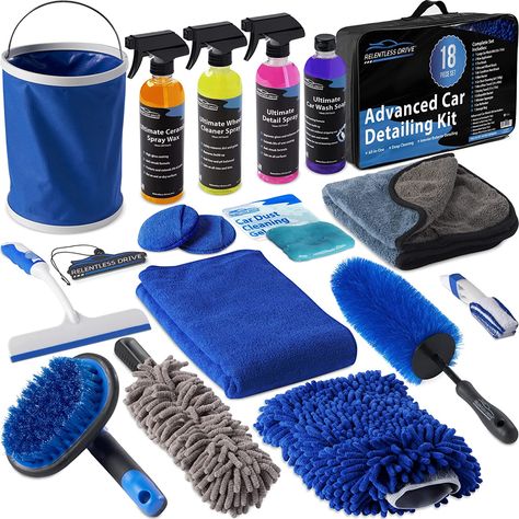 Duster Car, Car Detailing Supplies, Car Cleaner Interior, Car Detailing Kit, Car Care Kit, Car Cleaning Supplies, Car Wash Mitt, Detailing Car, Car Soap