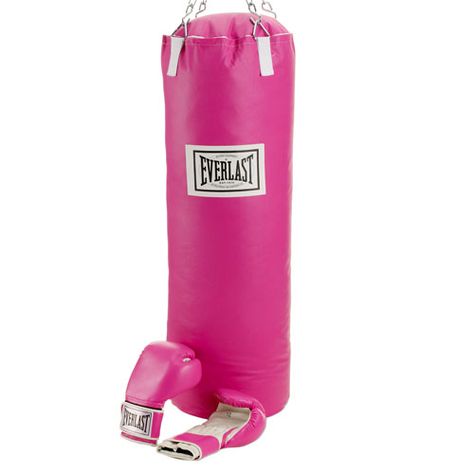 Everlast - Pink Gloves and Punching Bag Pink Boxing Gloves, Everlast Boxing Gloves, Everlast Boxing, Boxing Bags, Pink Gloves, Boxing Girl, Pink Workout, Heavy Bags, Punching Bag