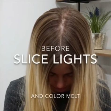 Back To Back Blonde Foils, Quick Highlight Placement Hair, Slice Highlights Techniques, Slicing Highlights, Blonde Techniques, How To Highlight Your Hair At Home, Sliced Highlights, Balayage Sectioning, Hair Weaving Techniques