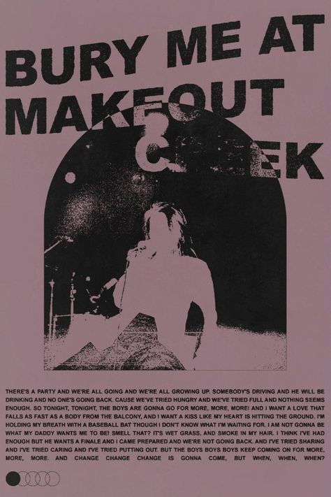 mitski poster graphic design Bury Me At Makeout Creek, Mitski Poster, Mitski Lyrics, Canvas For Living Room, Concert Flyer, Desain Editorial, Music Poster Design, Dorm Posters, Rock Punk