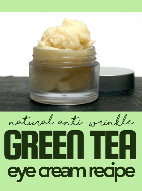 This natural anti-wrinkle green tea eye cream recipe is formulated using a combination of oils with anti-aging properties like rosehip seed oil & green tea. Green Tea Eye Cream, Eye Cream Recipe, Skin Care Routine For 20s, Creme Anti Age, Anti Aging Creme, Home Remedies For Hair, Rosehip Seed Oil, Natural Anti Aging, Skin Care Recipes