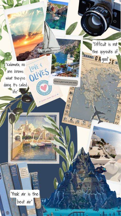 #loveandolives Love And Olives Aesthetic, Love And Luck Aesthetic, Love And Olives Book Aesthetic, Love And Olives Book, Love And Olives, Olives Aesthetic, Gelato Aesthetic, Love And Gelato, Travel Infographic