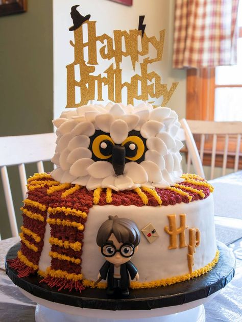 Harry Potter 11th Birthday, Birthday Ideas Winter, Harry Potter Theme Birthday Party, Stickers Harry Potter, Harry Potter Cupcakes, Harry Potter Theme Birthday, Harry Potter Halloween Party, Cumpleaños Harry Potter, Harry Potter Birthday Cake