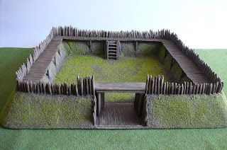 Roman Fort, Toy Castle, Warhammer Terrain, Game Terrain, Miniature Gaming, Old Fort, Wargaming Terrain, Miniature Wargaming, Tabletop Games