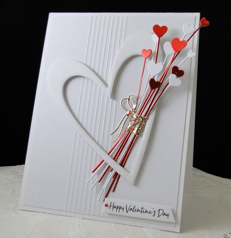 Ed Valentine Feb 2023 Valentine For Husband, Creative Valentine Cards, Engagement Anniversary Card, Cards For Husband, Thank U Cards, Valentines Day Cards Handmade, Handmade Greeting Card Designs, Anniversary Cards Handmade, Anniversary Cards For Husband