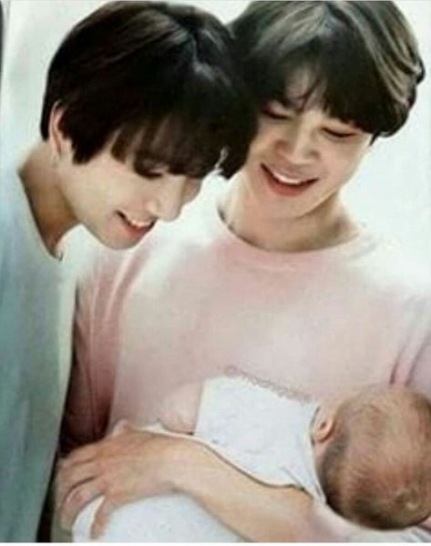 Korean Babies, Jimin Fanart, Jungkook V, Reaction Face, Pop Photos, Cute Romantic Quotes, Jimin Jungkook, Foto Jungkook, Jung Hoseok