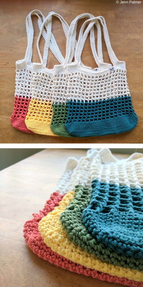 Market Bag Crochet, Tote Crochet, Crochet Unique, Crochet Shell Stitch, Crochet Market, Crocheted Bags, Bag Pattern Free, Crochet Market Bag, Crochet Clutch