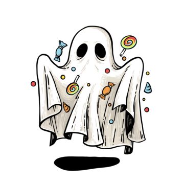 Halloween Candy Art, Candy Sketch, Sketch Ghost, Lollipop Illustration, Ghost Sketch, Candy Drawing, Ghost Drawing, Holiday Cartoon, Halloween Wallpapers