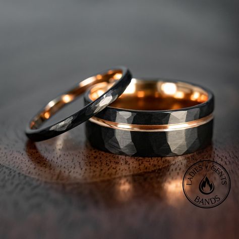 This Bands item by LadiesAndGentsBands has 259 favorites from Etsy shoppers. Ships from United States. Listed on 04 Sep, 2023 Black Wedding Ring Sets, Wax Seal Ring, Cz Wedding Ring Sets, Wedding Rings Sets His And Hers, Obsidian Ring, Rose Gold Tungsten, Silicone Wedding Rings, Gold Fronts, Black Wedding Band