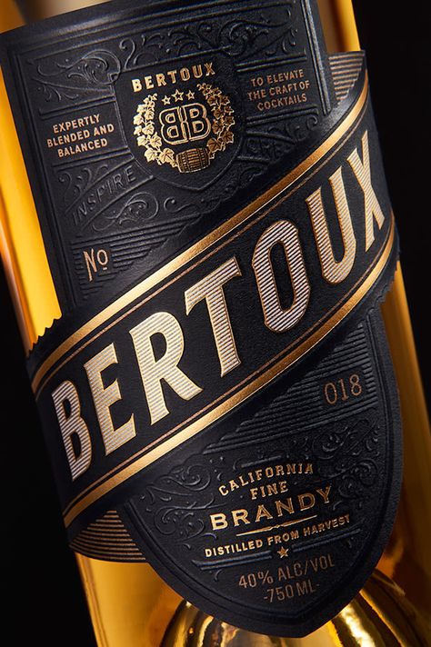 Our Work - Sandstrom Partners - Strategic Brand Design Cognac Bottle Design, Alcohol Bottle Label Design, Whiskey Labels Design, Spirit Packaging Design, Whiskey Branding Design, Liquor Branding Design, Premium Alcohol Packaging, Brandy Label Design, Beer Packaging Design Branding