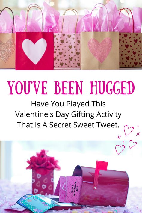 Valentines Gifts For Neighbors, Valentines Day Secret Pal Ideas, Valentines Gift Exchange Ideas For Kids, Valentines Outreach Ideas, Neighborhood Valentines Ideas, Valentine Neighbor Gifts, Co Workers Valentines Gift Ideas, Secret Valentine Gift Ideas, Valentines Work Party Ideas